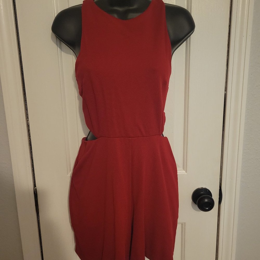 Red romper